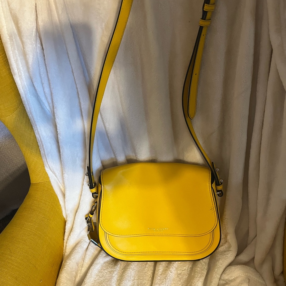 Marc Jacobs Yellow Rider Crossbody Bag